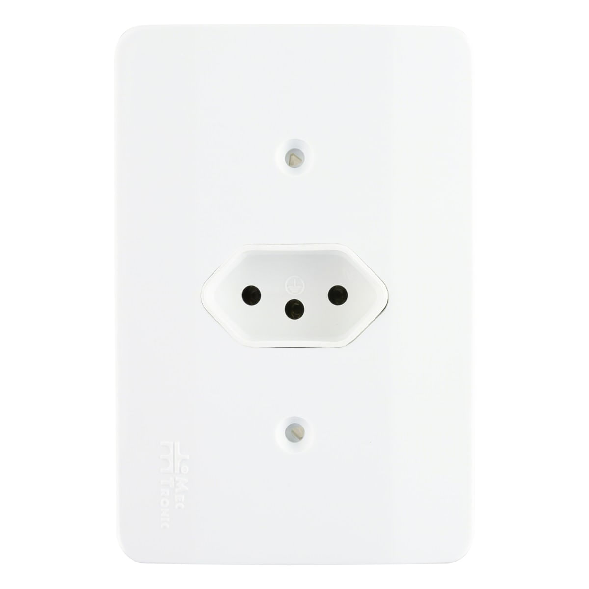 TomadaHorizontal2Pinos+TerraMec-TronicMillenium10A-52113