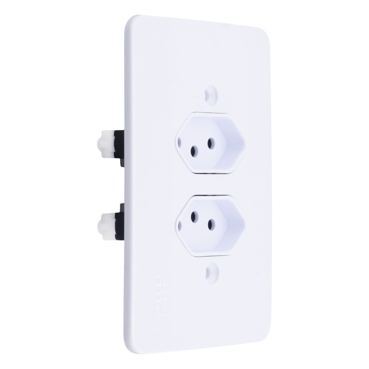 TomadaDupla2Pinos+TerraMec-TronicMillenium10A-46911