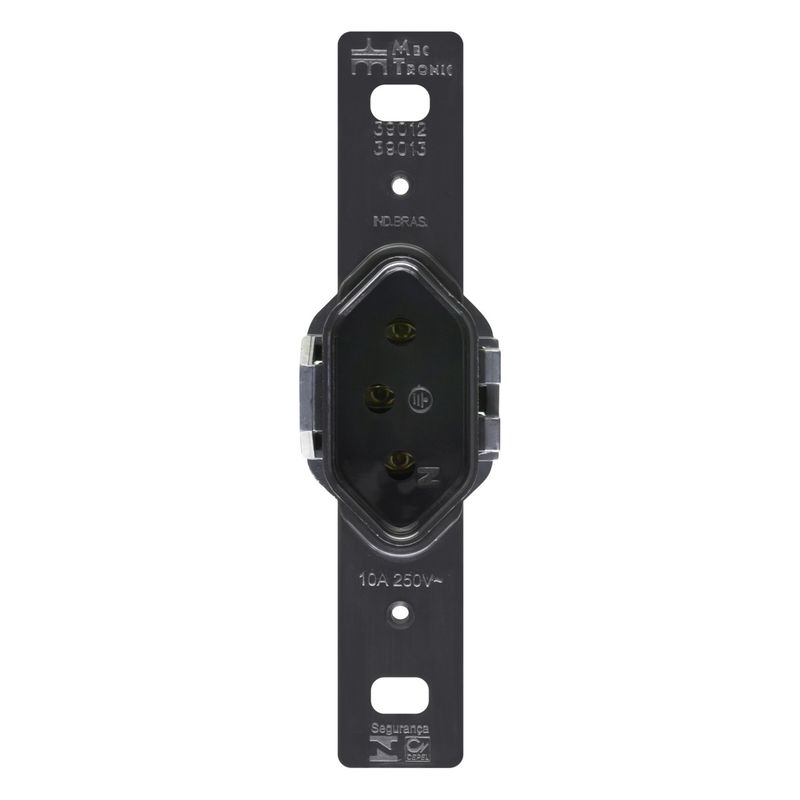 Tomada-2-Pinos---Terra-sem-Placa-Mec-Tronic-10A-52107
