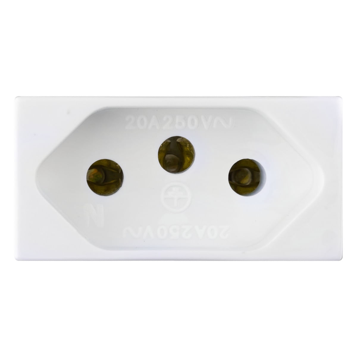 ModulodeTomada2Pinos+TerraMec-TronicPetra20A-52131