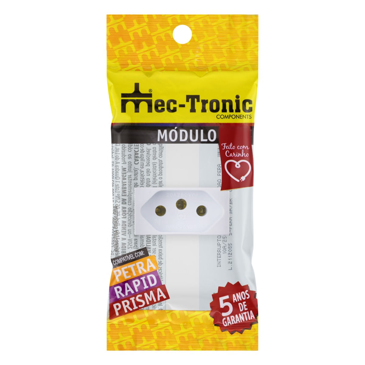 ModulodeTomada2Pinos+TerraMec-TronicPetra20A-52127