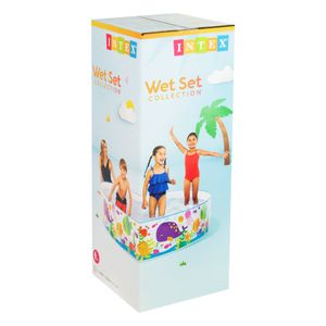 Piscina Infantil Snapset Oceano Intex 958l