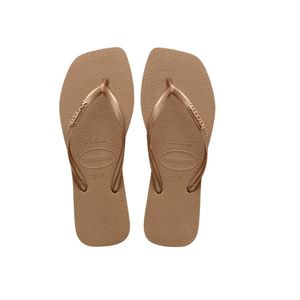 Sandália Slim Square Rose Gold Havaianas