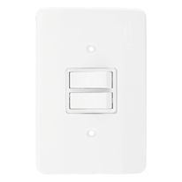 Interruptor 2 Teclas Paralelas Mec-Tronic Millenium