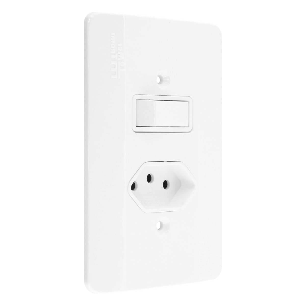 Interruptor1TeclaSimples+1Tomada2pinos+Terra20AMec-TronicMillenium-39111