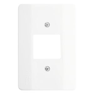 Placa Branca com 2 Posto para Interruptor Mec-Tronic Millenium 4x2"