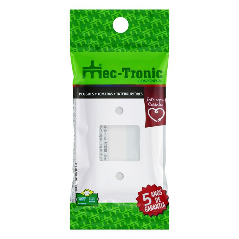 Placa-Branca-com-2-Posto-para-Interruptor-Mec-Tronic-Millenium-4x2---44237