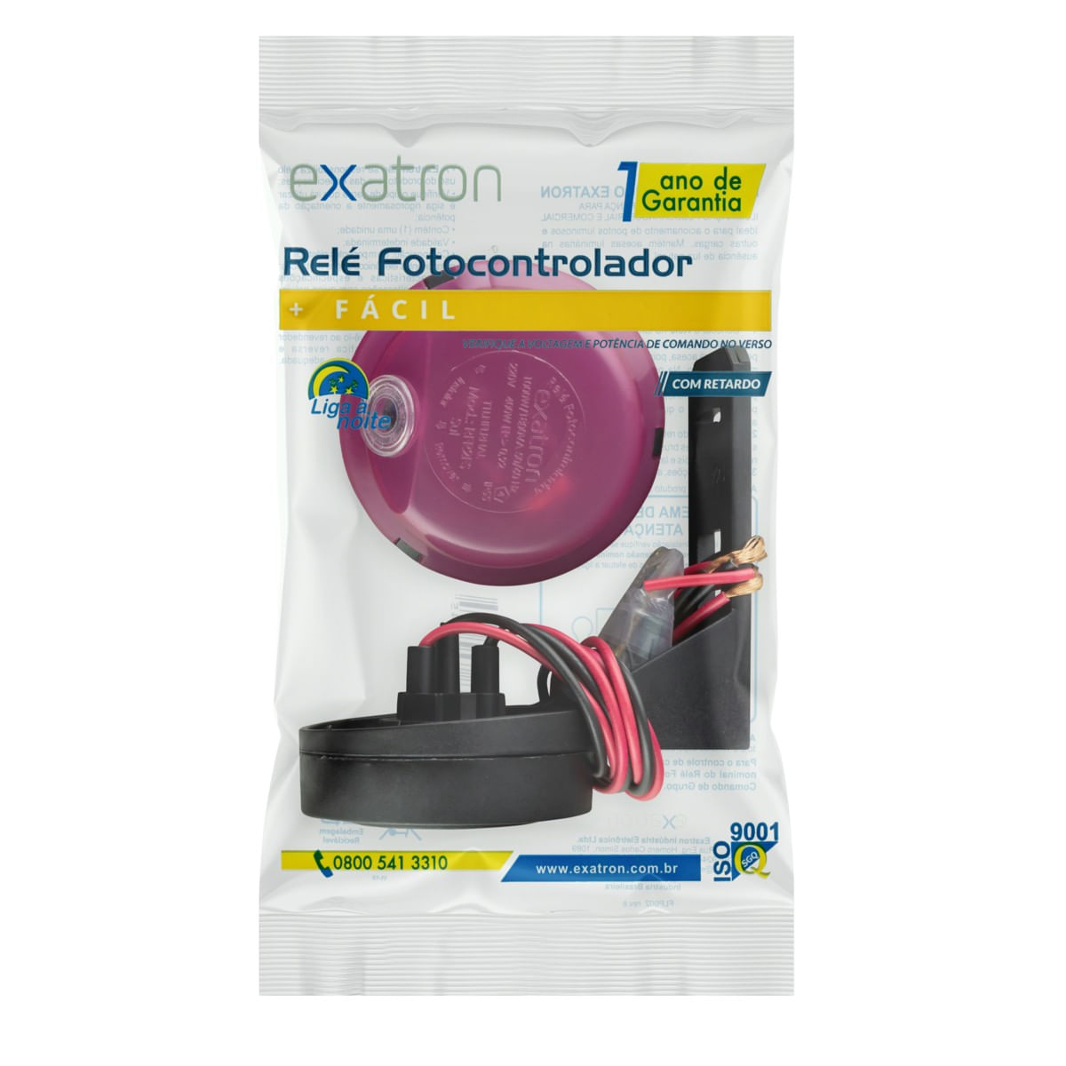 ReleFotocontroladorcomBaseExatron220V-50588