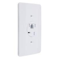Tomada com Placa para Telefone Mec-Tronic Millenium