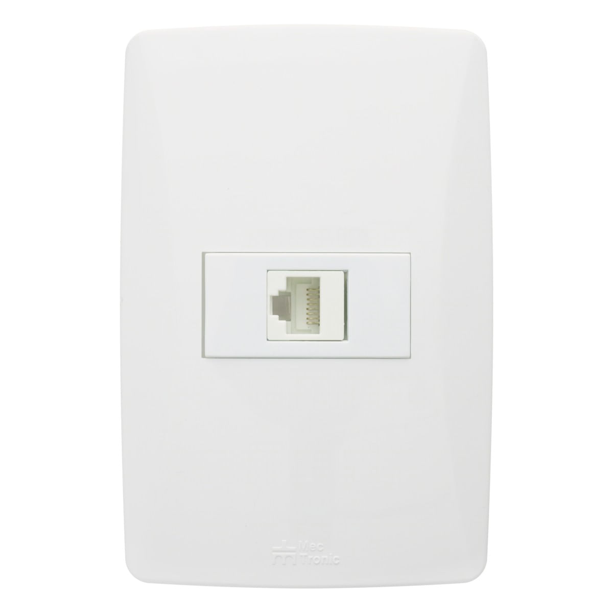 TomadaRJ45BrancaMec-TronicPetra-52101