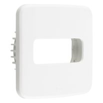 Placa para Embutir em Móveis 1 Posto Weg Composé Branca