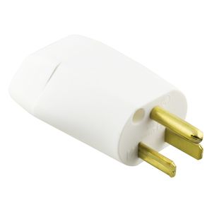 Adaptador Reverso para Tomada 2 pinos + Terra Mec-Tronic 15A Preto