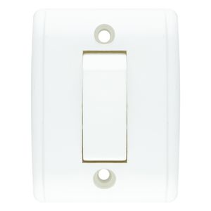 Interruptor Simples Branco Mec-Tronic