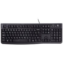 Teclado com Fio USB K120 Logitech Preto
