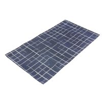 Trilho Napoli Emborrachada Azul Comercial Têxtil 40cm x 70cm