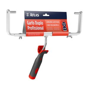 Garfo Ajustável com Rosca para Rolo Profissional Atlas 46cm