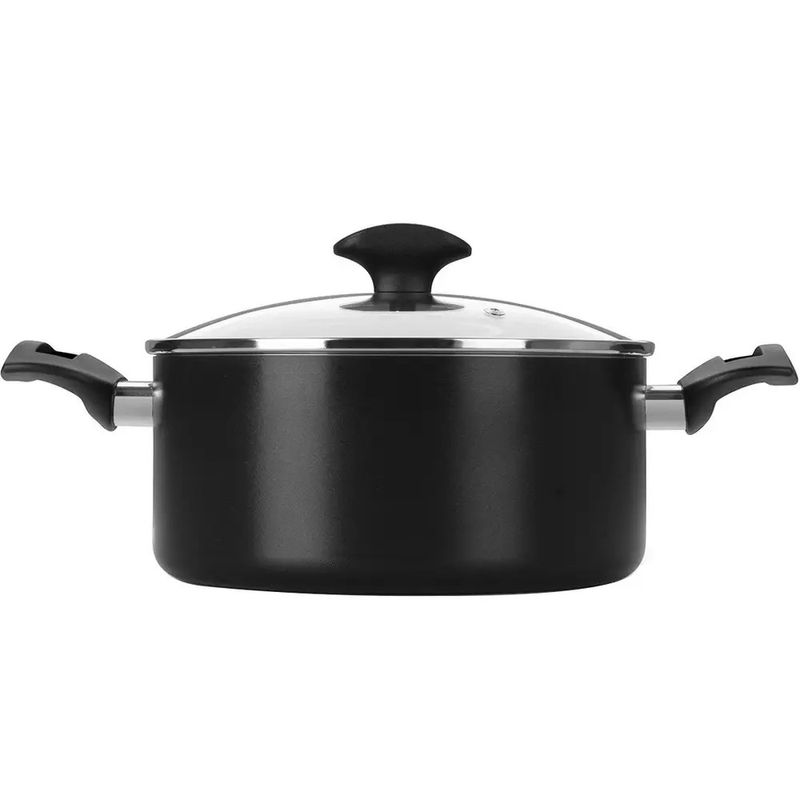 CacarolaemAluminioAntiaderenteMultifloncomFundoInoxInducaoPreta22cm-139722