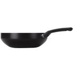 Frigideira-Wok-em-Aluminio-Antiaderente-Multiflon-com-Fundo-Inox-Inducao-Preta-28cm-139725