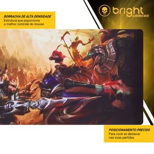 Mouse Pad Gamer Big Fantasy Bright