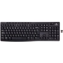 Teclado sem Fio K270 Logitech Preto