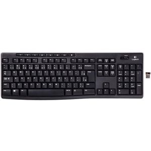 Teclado sem Fio K270 Logitech Preto