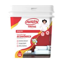 Tinta Econômica Acrílica Fosca Branca Durín 18l