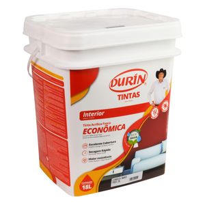 Tinta Econômica Acrílica Fosca Branca Durín 18l