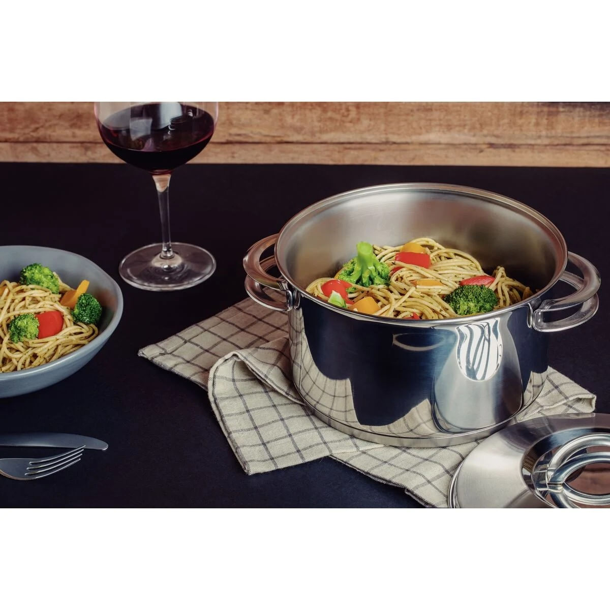 ConjuntodePanelasemAcoInoxcomFundoTriploTramontinaSolar5pecas-140090