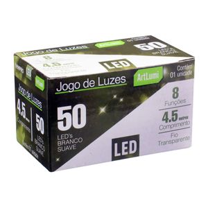 Pisca 50 Leds Branco Suave Newpro