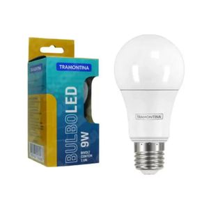 Lâmpada de Led Bulbo E27 Tramontina 9W 3000K