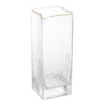 Vaso-de-Vidro-Taj-com-Borda-Dourada-Wolff-8cm-x-8cm-x-25cm-138288