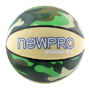 Bola de Basquete Verde Camuflada Newpro n° 7