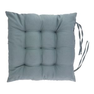 Almofada Futon Cinza Artesanal Teares 40cm x 40cm