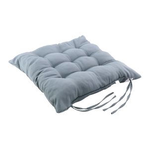 Almofada Futon Cinza Artesanal Teares 40cm x 40cm