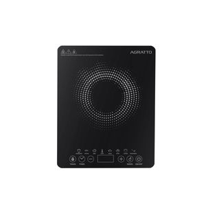 Cooktop Indução 1 Boca Preto Agratto 2000W 220V