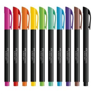 Canetinha SuperSoft Faber Castell com 10 unidades