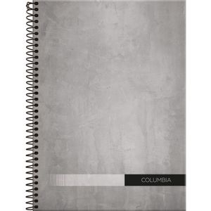 Caderno Espiral Capa Dura Foroni Columbia 80 folhas