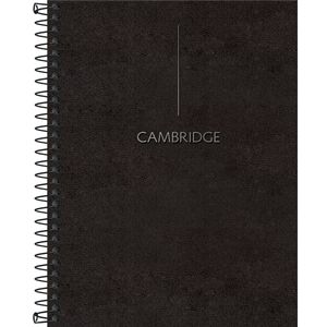 Caderno Espiral Capa Dura Tilibra Cambridg 80 folhas