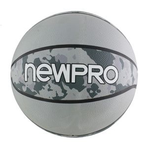 Bola de Basquete Camuflada Cinza Newpro n.° 7