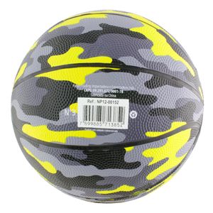 Mini Bola de Basquete Camuflada Cinza Newpro n.° 3