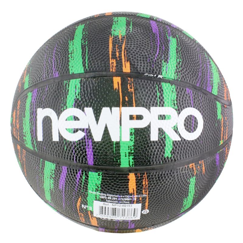 Mini-Bola-de-Basquete-Verde-Newpro-n-3-143580