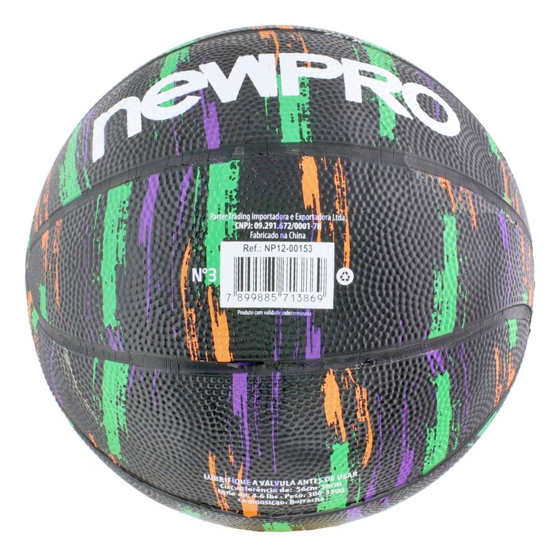 Mini-Bola-de-Basquete-Verde-Newpro-n-3-143581