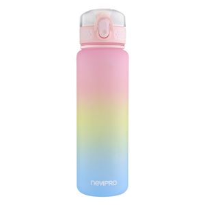 Garrafa Squeeze Color Rosa Newpro 640ml