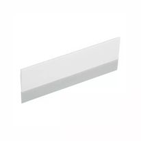 Veda Porta Branco com Lamina Tecnoperfil 80cm