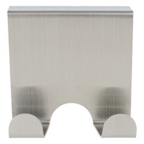 Gancho Duplo para Porta em Inox Newpro