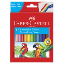 Canetinha Hidrográfica Regular Faber Castell 12 cores