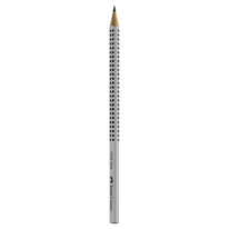 Lápis Preto Eco Grip Faber Castell Cinza