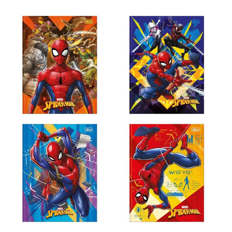 Caderno-Brochura-Homem-Aranha-Tilibra-1x1-80-folhas--Produto-Sortido--144427