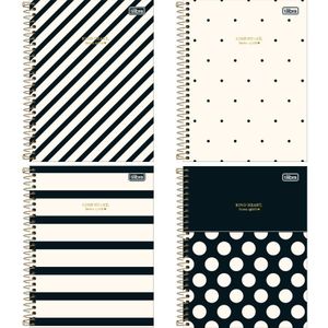 Caderno Capa Dura West Village Tilibra 10x1 160 folhas (Produto Sortido)