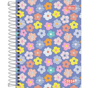 Agenda Espiral Anual Pepper Feminina Tilibra (Produto Sortido)
